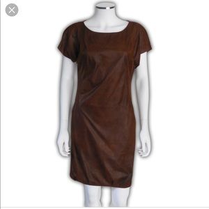 Zara Faux Suede Shift Dress